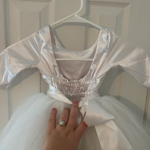 Stunning Sophia 2T tutu dress in Ivory flower girl photoshoot party princess - Picture 6 of 13